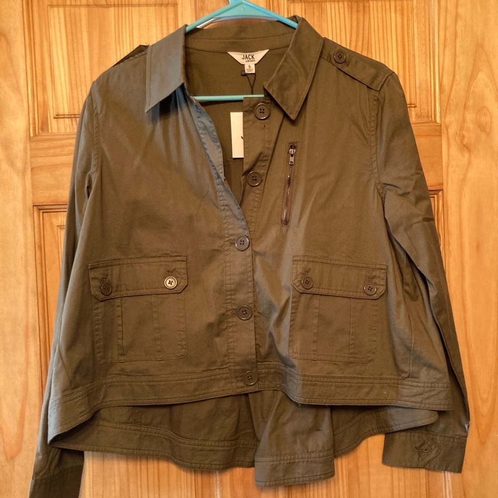 Jack Bb Dakota Olive Jacket size small